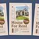 Minimalist House for Rent Flyer - GraphicRiver Item for Sale