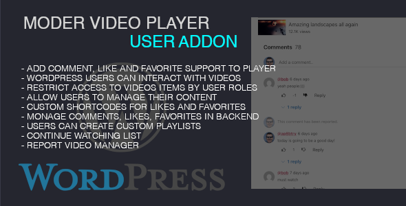 Modern Video Player User AddOn