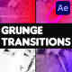 Abstract Grunge Glitch Seamless Transitions | After Effects - VideoHive Item for Sale