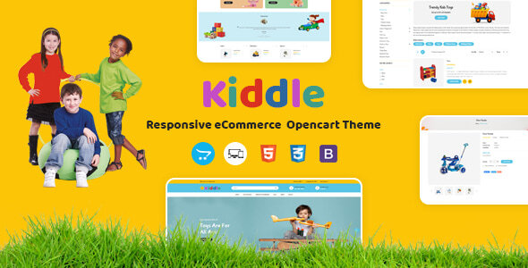 Kiddle - Responsive OpenCart 4 Theme