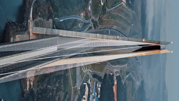 Third Istanbul Bridge Vertical Video