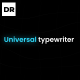 Universal Typewriter \ DR - VideoHive Item for Sale