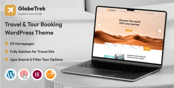 GlobeTrek – Travel & Tour Booking WordPress Theme