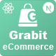Grabit - Multipurpose eCommerce React + NextJs Template - ThemeForest Item for Sale