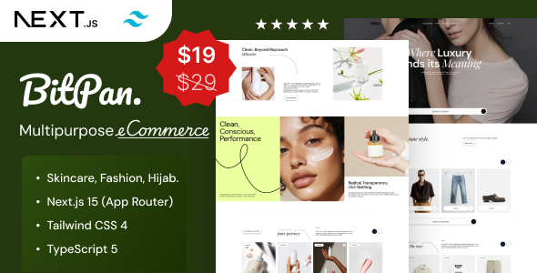 Bitpan - Multipurpose eCommerce NextJs Template