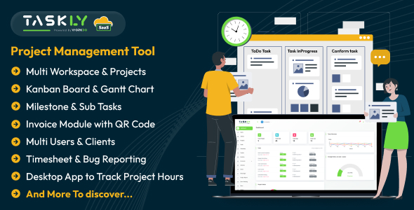 TASKLY SaaS – Project Management Tool