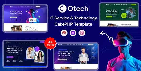 oTech - CakePHP IT Solutions & Technology Startup Template
