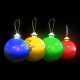 Christmas Ball Ornament Loops Set with Transparency