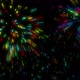 High-definition abstract fireworks video 3d render, HD 1080p - VideoHive Item for Sale