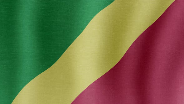 The National Flag Republic of the Congo