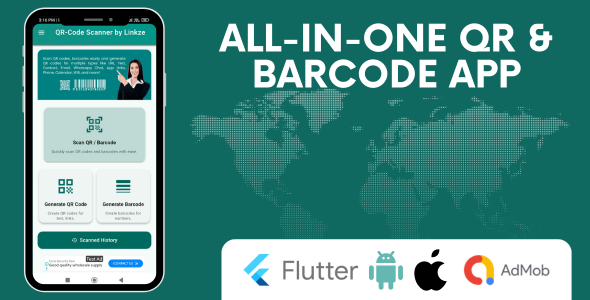 QR Code & Barcode App – Linzke
