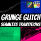 Grunge Glitch Seamless Transitions for FCPX - VideoHive Item for Sale