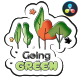 Ecology Sticker Titles | DaVinci Resolve - VideoHive Item for Sale