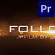 Follower for Premiere Pro - VideoHive Item for Sale