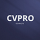 CVPRO - Curricullum Vitae for Professional Keynote Template - GraphicRiver Item for Sale