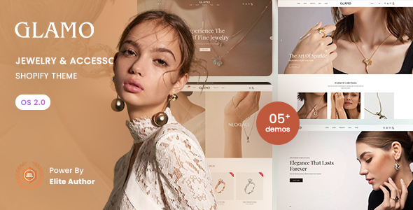 Glamo - Jewelry & Accessories Responsive Shopify 2.0 Theme