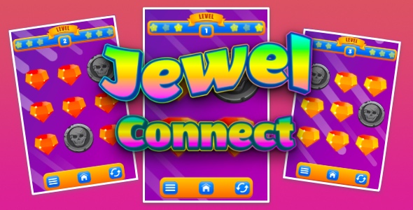 Jewel Connect - Cross Platform Puzzle Game