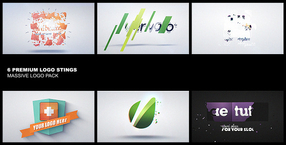 premium corporate logo sting revealer package after effects template project