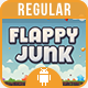 Flappy Junk (REGULAR) - ANDROID - BUILDBOX CLASSIC game - CodeCanyon Item for Sale