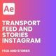 Transport Feed and Stories Instagram - VideoHive Item for Sale