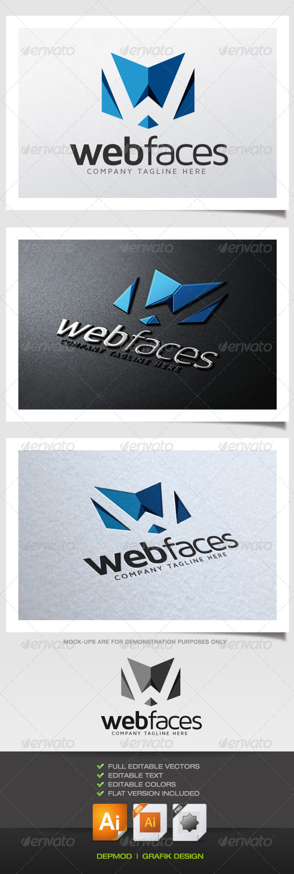 Web Faces Logo
