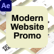 Modern Website Promo - VideoHive Item for Sale