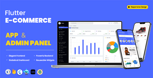 Flutter eCommerce App with Admin Panel