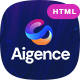 Aigence - AI Agency & Technology HTML Template - ThemeForest Item for Sale