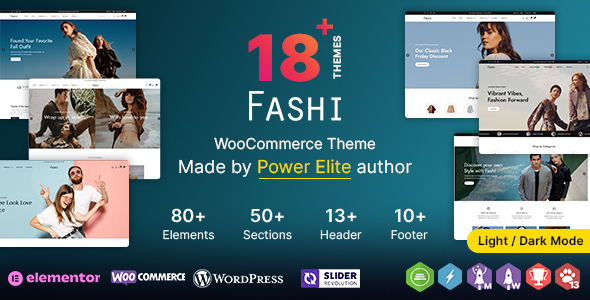 Fashi WP - Multipurpose Fashion WooCommerce WordPress Theme