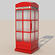 Classic British Red Phone Booth – 3D Model for Urban and Historical Scenes - 3DOcean Item for Sale