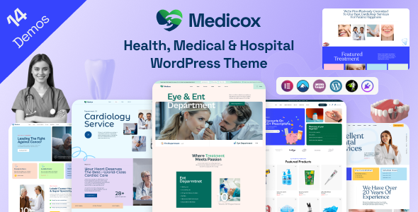 Medicox – Health & Medical WordPress Theme