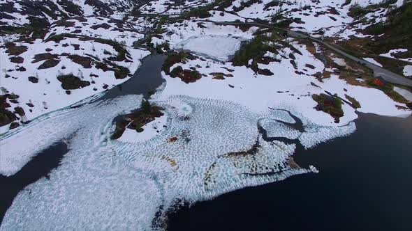 Ryfylke in Norway, aerial footage