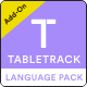 Language Pack Module for Tabletrack - CodeCanyon Item for Sale