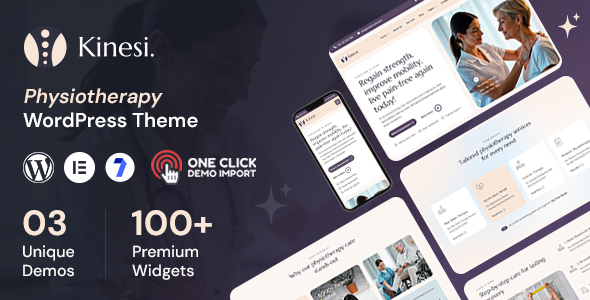Kinesi - Physiotherapy WordPress Theme