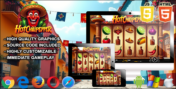 HotChiliPepper - HTML5 Slot Machine