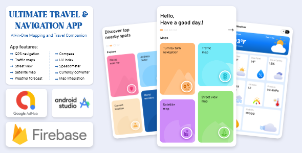 Ultimate Travel & Navigation App – All-in-One Mapping and Travel Companion