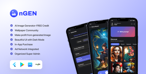 nGen - AI Image Generation & Wallpaper