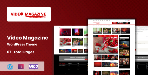 Video Magazine - WordPress Magazine Theme