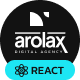 Arolax | Creative Digital Agency React NextJS Template - ThemeForest Item for Sale