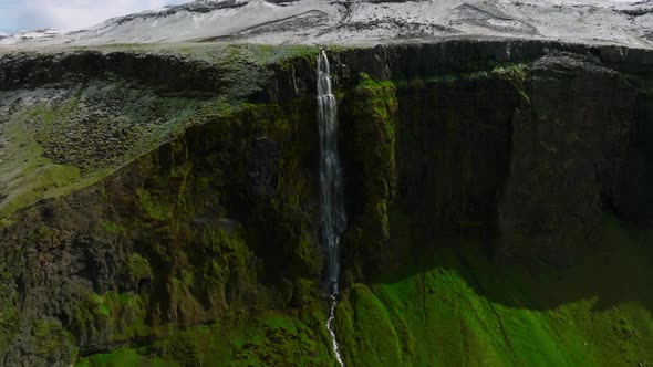 Beautiful Icelandic Nature During Summer Time and Sunny Weather