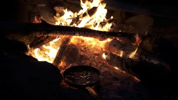 Cooking on Wood Fire