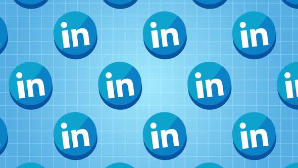 Linkedin Background Animation