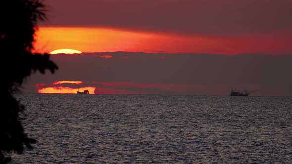 Sunset Landscape at Phuket