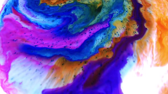 Abstract Food Color Swirling And Blasting Texture 2 alt