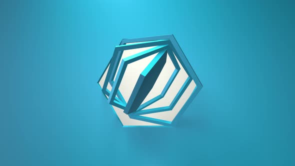 Rotation of hexagon frames