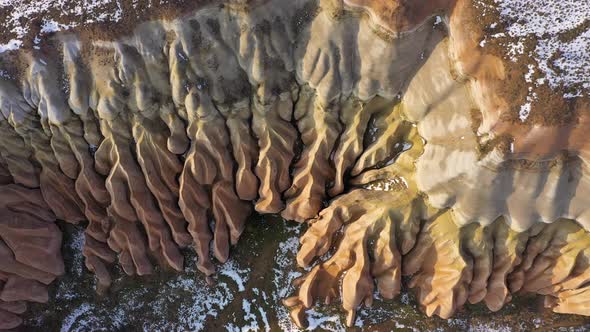 Landscape of Cappadocia on Sunny Day