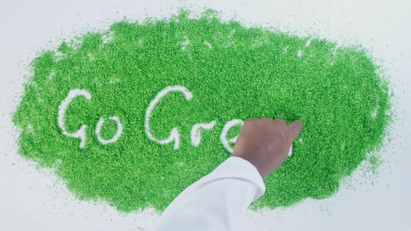 Green Writing   Go Green 2  