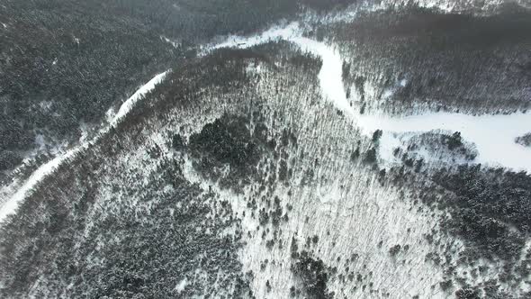 Bird View To Ski Slopes Gorny Vozduh Resort