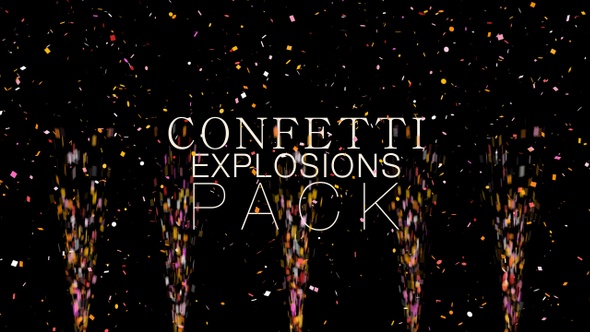 Confetti Explosions Pack