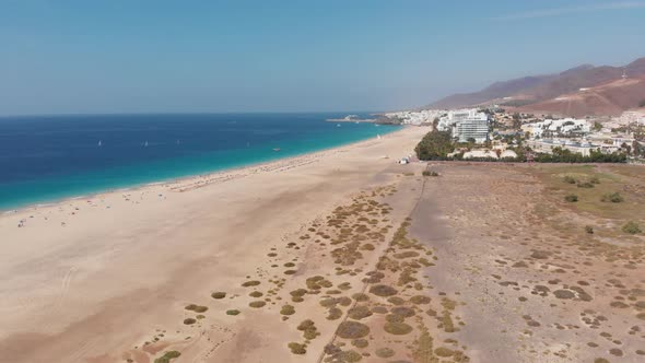 Aerial View Of Morro Jable, Fuerteventura